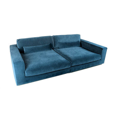 Sofa | Big Sofa | "Jack" – Ocean Blue -  von LIVING online kaufen bei LIVINGforme.