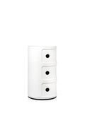 Kartell Componibili Aufbewahrungsbox 3er, H 59 cm