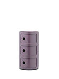 Kartell Componibili Aufbewahrungsbox 3er, H 59 cm