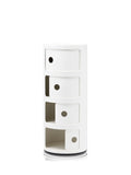 Kartell Componibili Aufbewahrungsbox 4er, H 77 cm