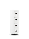 Kartell Componibili Aufbewahrungsbox 4er, H 77 cm