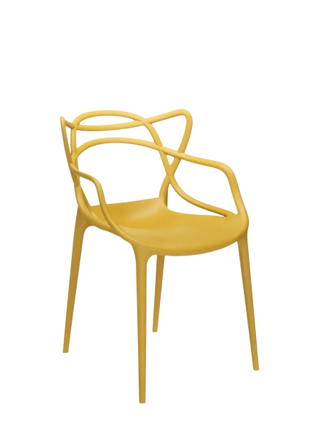 Stuhl | Kartell Masters Armlehnstuhl - Senfgelb von Kartell online kaufen bei LIVINGforme.
