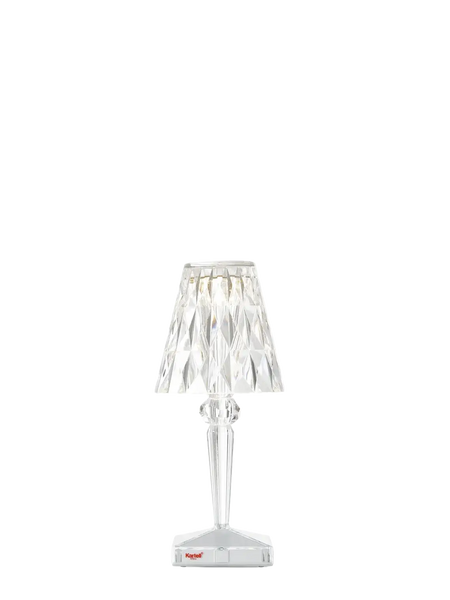 Tischleuchte | Kartell Battery Akku-Tischlampe, H 30 cm - Transparent von Kartell online kaufen bei LIVINGforme.