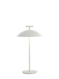 Tischleuchte | Kartell Mini Geen-A Akku-Tischlampe, dimmbar - Weiß von Kartell online kaufen bei LIVINGforme.