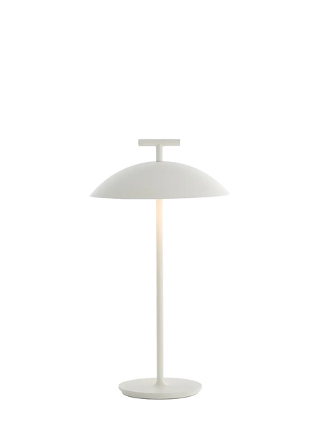 Tischleuchte | Kartell Mini Geen-A Akku-Tischlampe, dimmbar - Weiß von Kartell online kaufen bei LIVINGforme.