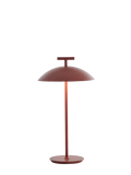 Tischleuchte | Kartell Mini Geen-A Akku-Tischlampe, dimmbar - Ziegelrot von Kartell online kaufen bei LIVINGforme.