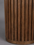 Arda Beistelltisch Travertin Walnuss, Detail