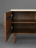Arda Sideboard Travertin Walnuss, Detail
