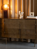 Hanna Sideboard Gold im Raum