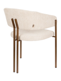 Naida Armlehnstuhl, 2er-Set in Beige, Ansicht 4