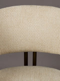 Naida Armlehnstuhl, 2er-Set in Beige, Detail