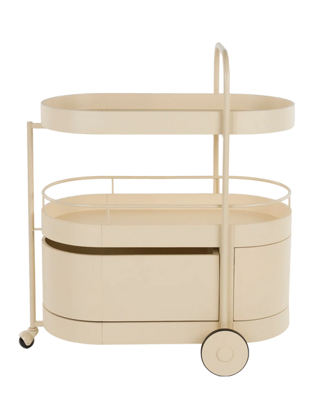 Wim Servierwagen Beige, Ansicht 1