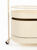 Wim Servierwagen Beige, Detail