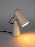 Vesper Schreibtischleuchte in Beige, Detail