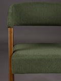 Adamello Armlehnstuhl, 2er-Set in Grün, Detail