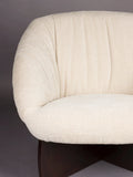 Emilius Loungesessel Beige, Detail