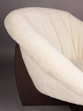Emilius Loungesessel Beige, Detail