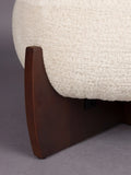 Emilius Pouf Beige, Detail