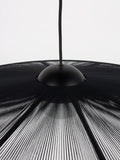 Belle Pendelleuchte in Schwarz, Detail