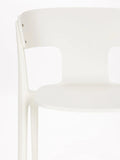 Horizon Gartenstuhl in Off-White, Detail