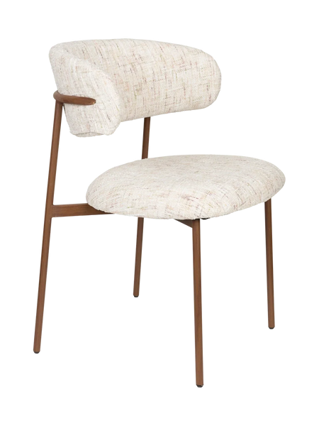 Claes Esszimmerstuhl, 2er-Set in Off-White, Ansicht 1
