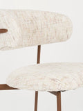 Claes Esszimmerstuhl, 2er-Set in Off-White, Detail