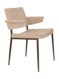 Portland Armlehnstuhl Beige, 2er-Set, Ansicht 1