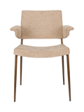 Portland Armlehnstuhl Beige, 2er-Set, Ansicht 2