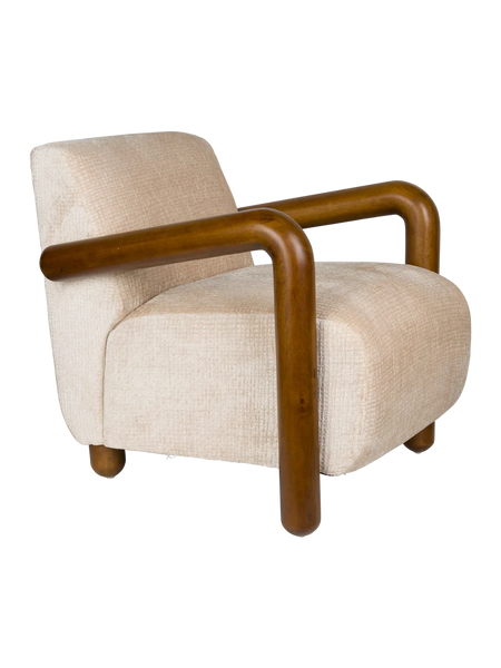 Robinson Loungesessel Beige, Ansicht 1