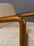 Robinson Loungesessel Beige, Detail