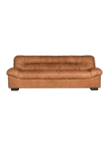 Douglas 3-Sitzer Sofa Leder in Cognac, Ansicht 1