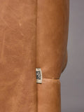 Douglas 3-Sitzer Sofa Leder in Cognac, Detail