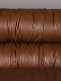 Douglas 3-Sitzer Sofa Leder in Dunkelbraun, Detail