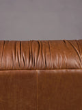 Douglas 3-Sitzer Sofa Leder in Dunkelbraun, Detail