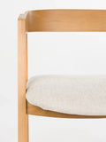 Mads Esszimmerstuhl, 2er-Set in Natur, Detail