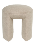 Noxx Pouf in Beige, Ansicht 1