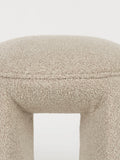 Noxx Pouf in Beige, Detail