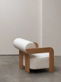 Oolong Loungesessel Beige im Raum