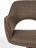 Toye Armlehnstuhl Braun, 2er-Set, Detail