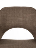 Toye Armlehnstuhl Braun, 2er-Set, Detail