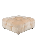 Hackman Hocker Velours in Beige, Ansicht 2