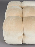Hackman Hocker Velours in Beige, Detail
