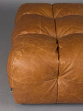 Hackman Hocker Leder in Cognac, Detail