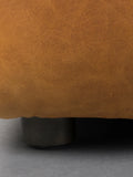 Hackman Hocker Leder in Cognac, Detail