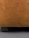 Hackman 3-Sitzer Sofa Leder in Cognac, Detail