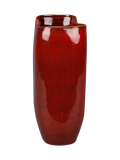 Edna Vase in Rot, Ansicht 3