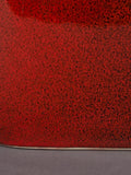 Edna Vase in Rot, Detail