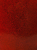 Edna Vase in Rot, Detail