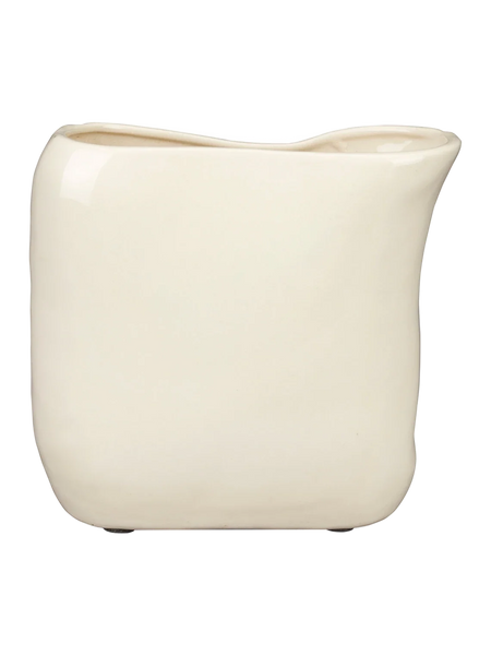 Edna Vase in Beige, Ansicht 1