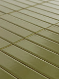 Tiles Couchtisch in Pistaziengrün, Detail